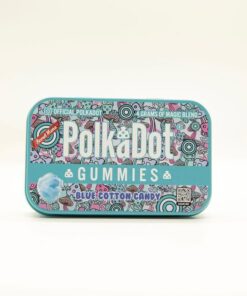 Polkadot Blue Cotton Candy Gummies For Sale 