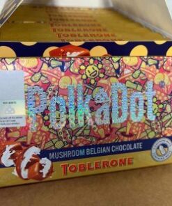 Polkadot Toblerone Belgian Chocolate Bar For Sale